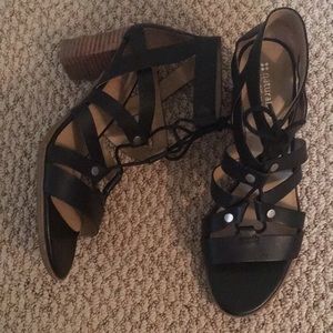 Naturalizer Black Gladiator Sandal